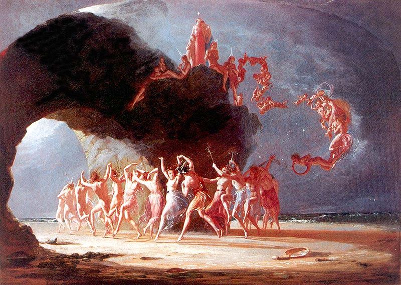 Richard  Dadd Come unto These Yellow Sands